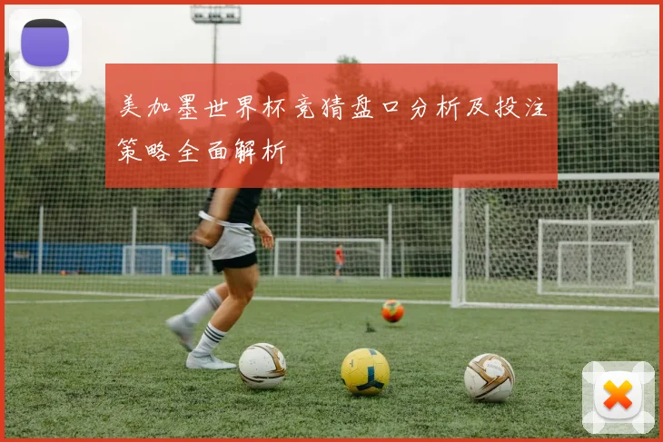 美加墨世界杯竞猜盘口分析及投注策略全面解析
